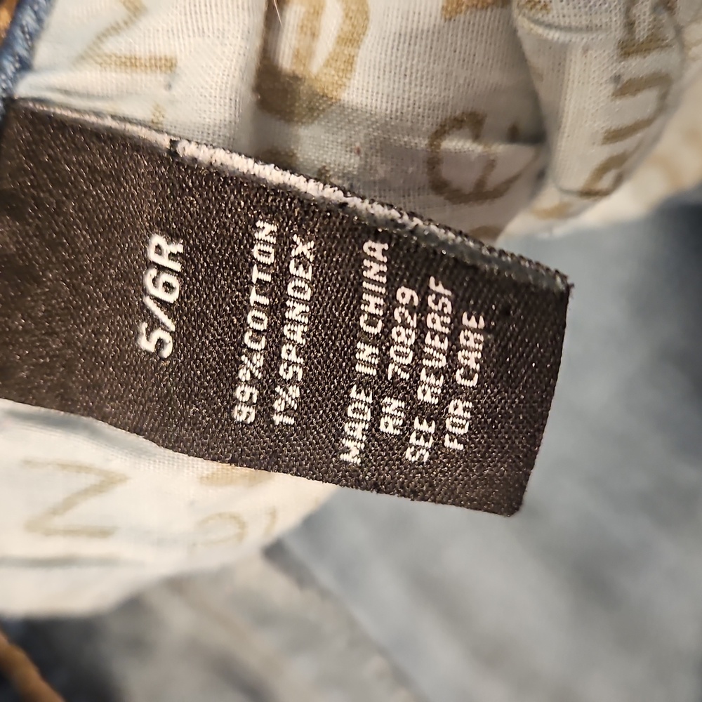 👖RUE 21 "Twenty One Black" Blue Skinny Jeans with Distressed Details - Picture 8 of 8